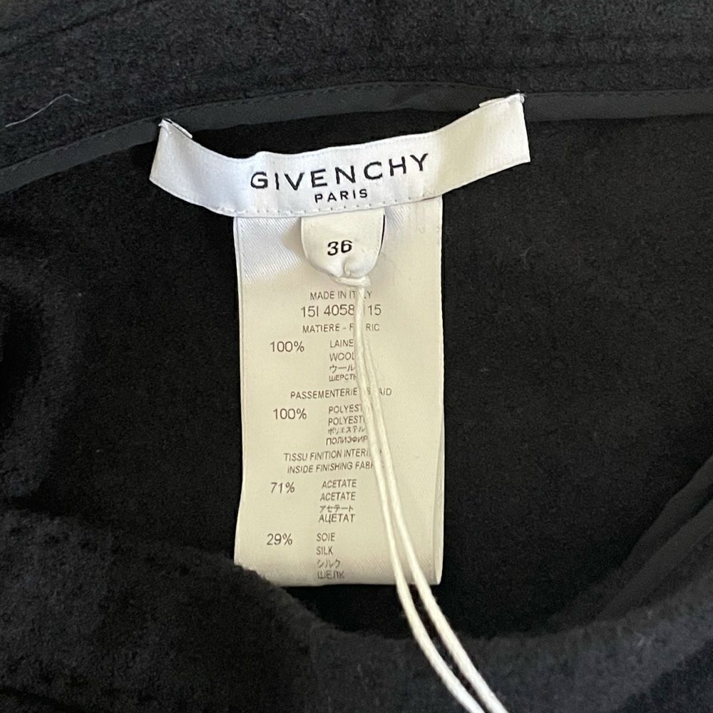 New Givenchy wool skirt sz 36 - Picture 9 of 16
